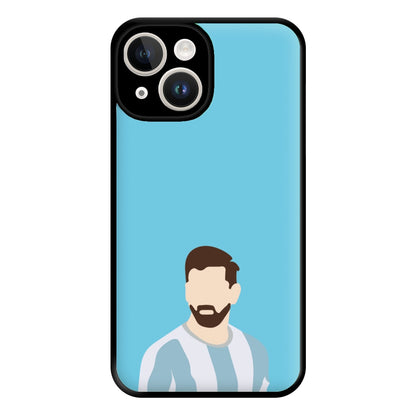 Face - Messi Phone Case for iPhone 14