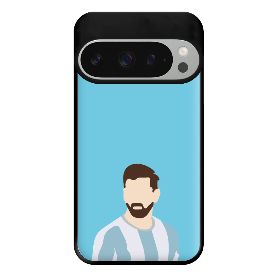 Face - Messi Phone Case for Google Pixel 9 Pro XL