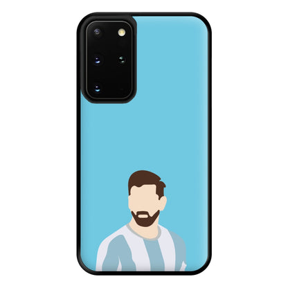 Face - Messi Phone Case for Galaxy S20 Plus