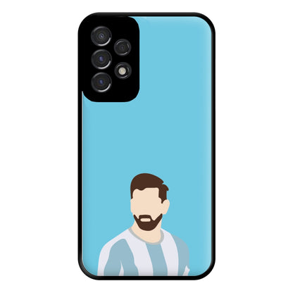 Face - Messi Phone Case for Galaxy A53