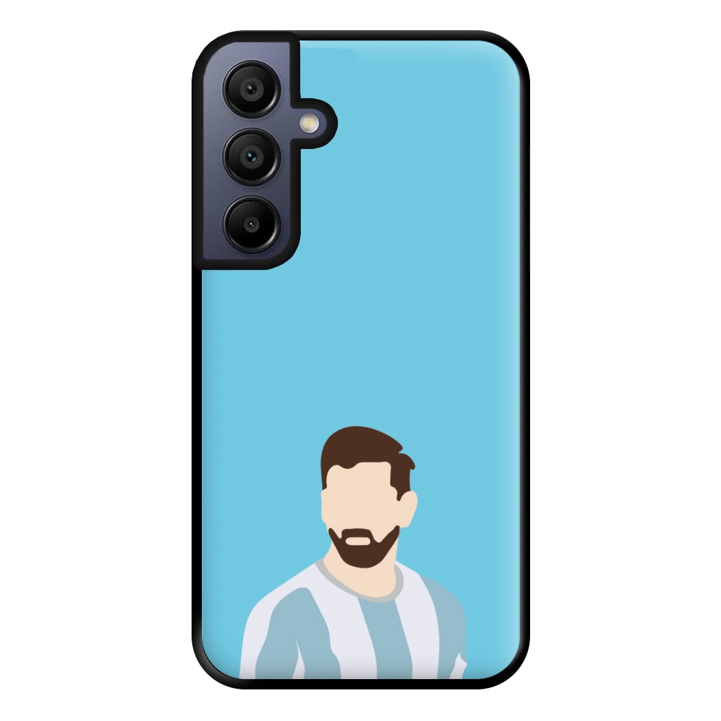 Face - Messi Phone Case for Galaxy A15