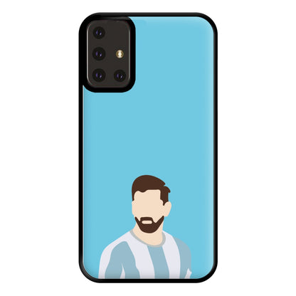 Face - Messi Phone Case for Galaxy A71