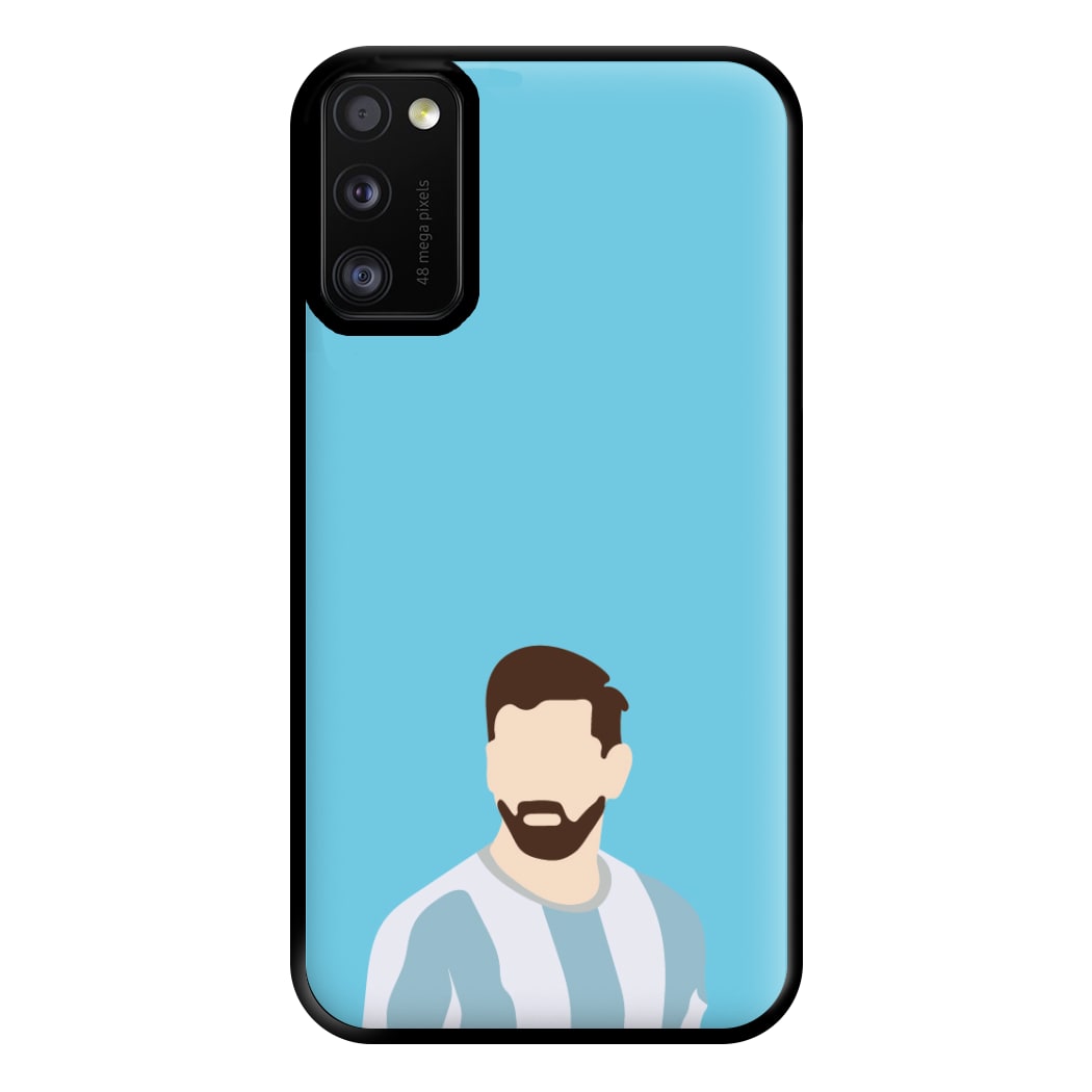 Face - Messi Phone Case for Galaxy A41