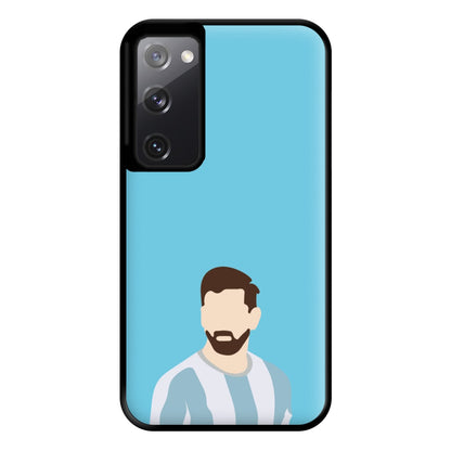 Face - Messi Phone Case for Galaxy S20FE