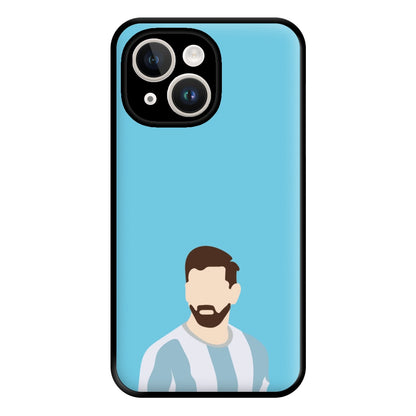 Face - Messi Phone Case for iPhone 14 Plus