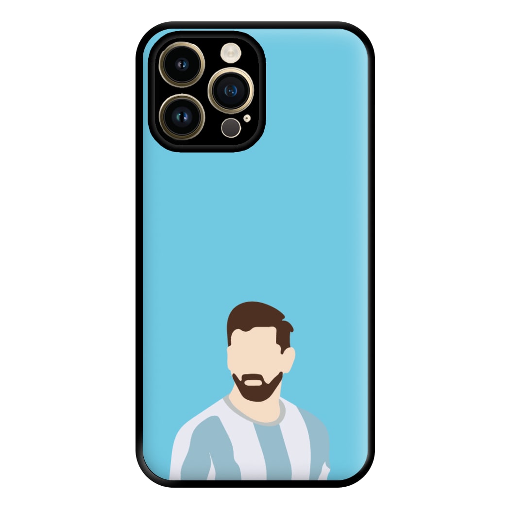 Face - Messi Phone Case for iPhone 14 Pro Max