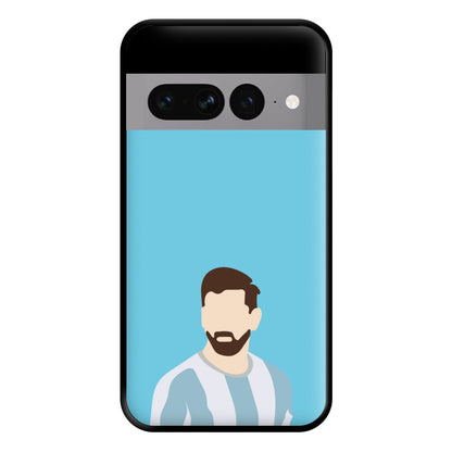 Face - Messi Phone Case for Google Pixel 7 Pro