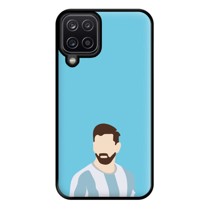 Face - Messi Phone Case for Galaxy A12