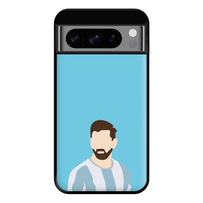 Face - Messi Phone Case for Google Pixel 8 Pro