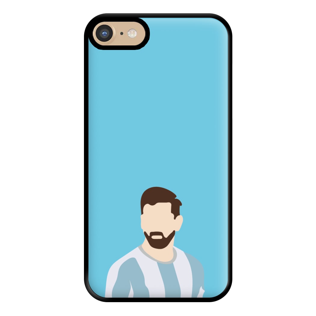 Face - Messi Phone Case for iPhone 6 / 7 / 8 / SE