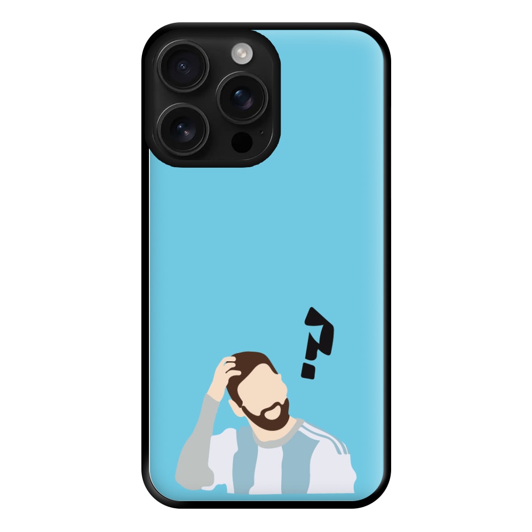 Question Mark - Messi Phone Case for iPhone 16 Pro Max