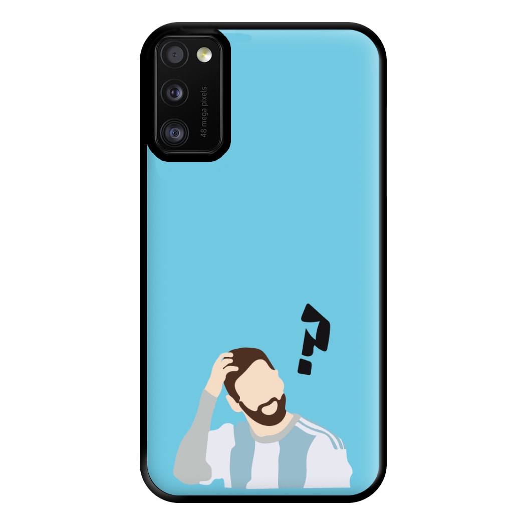 Question Mark - Messi Phone Case for Galaxy A41