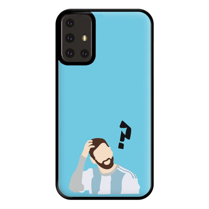 Question Mark - Messi Phone Case for Galaxy A71