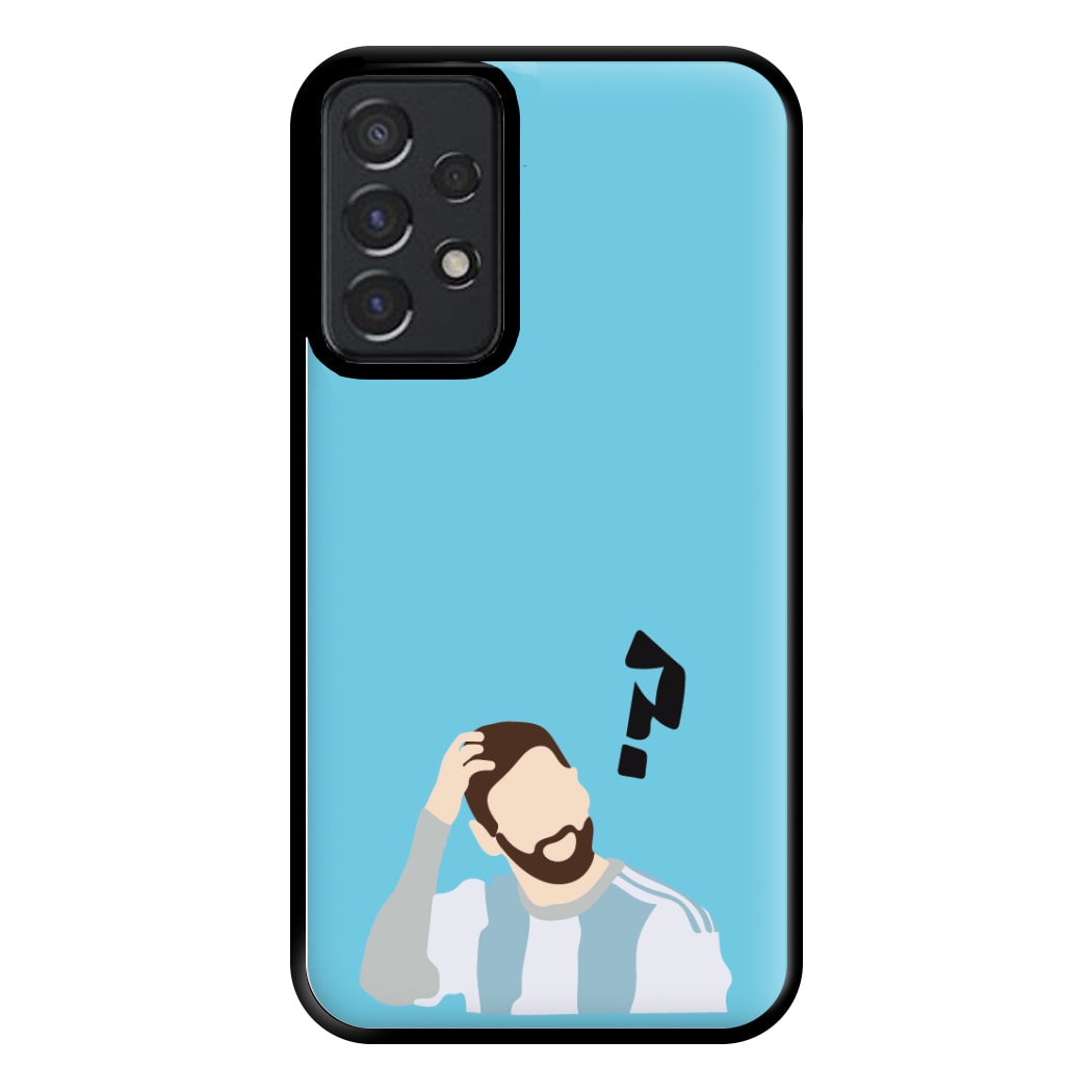 Question Mark - Messi Phone Case for Galaxy A52 / A52s