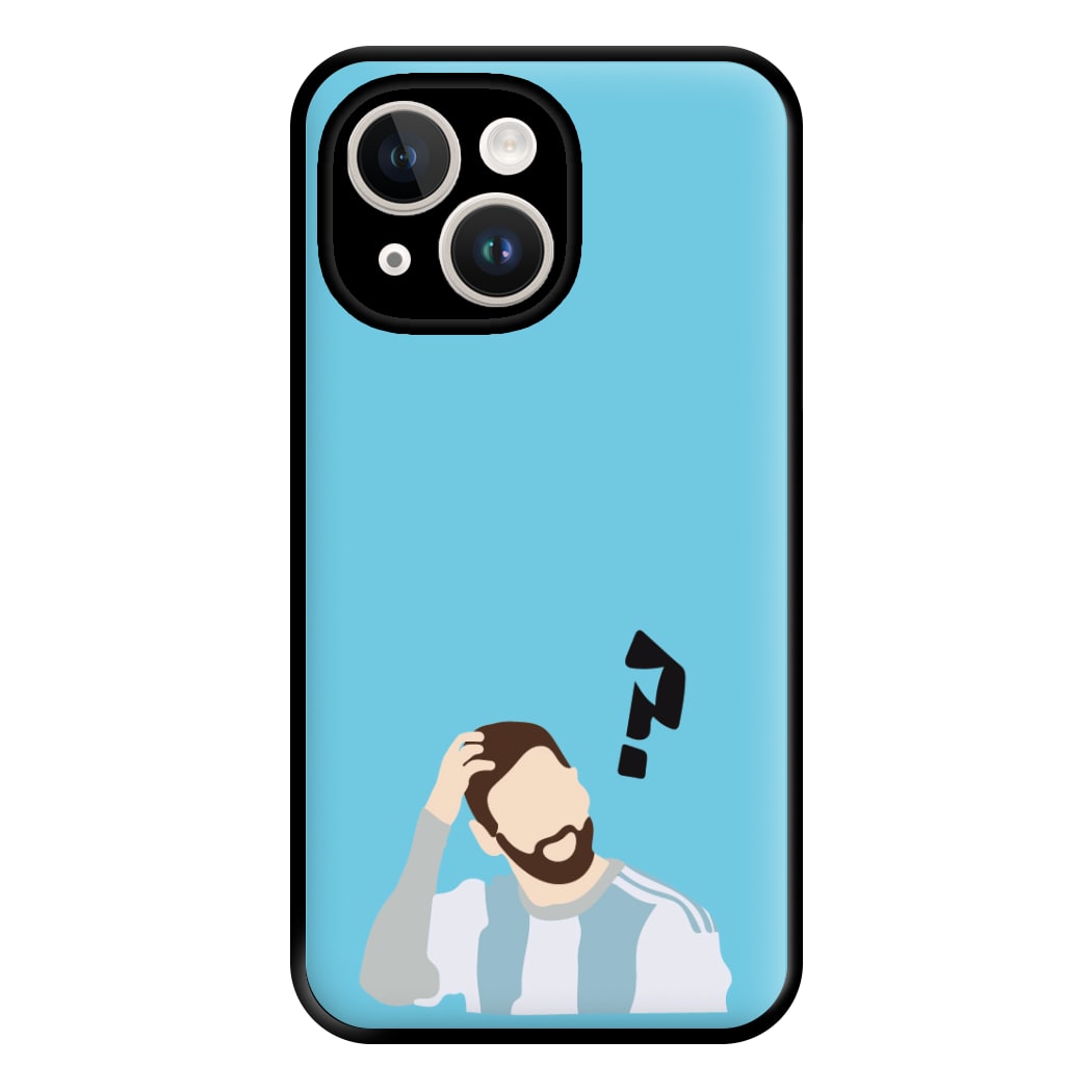 Question Mark - Messi Phone Case for iPhone 14 Plus