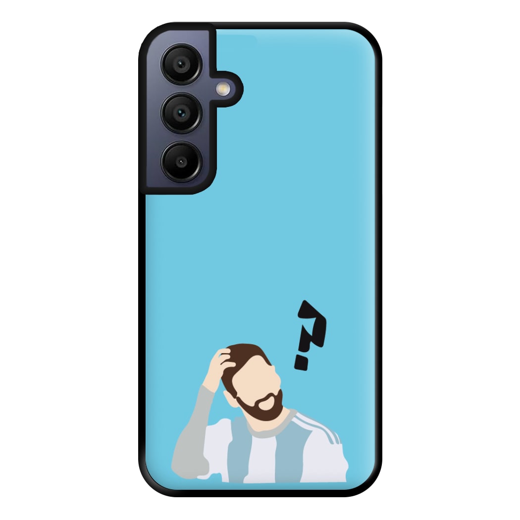 Question Mark - Messi Phone Case for Galaxy A15