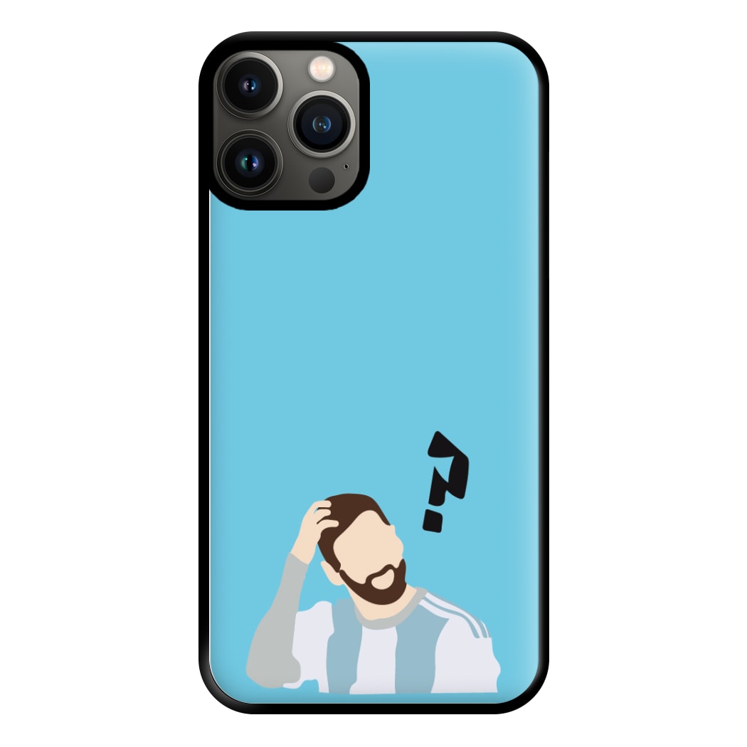 Question Mark - Messi Phone Case for iPhone 11 Pro Max