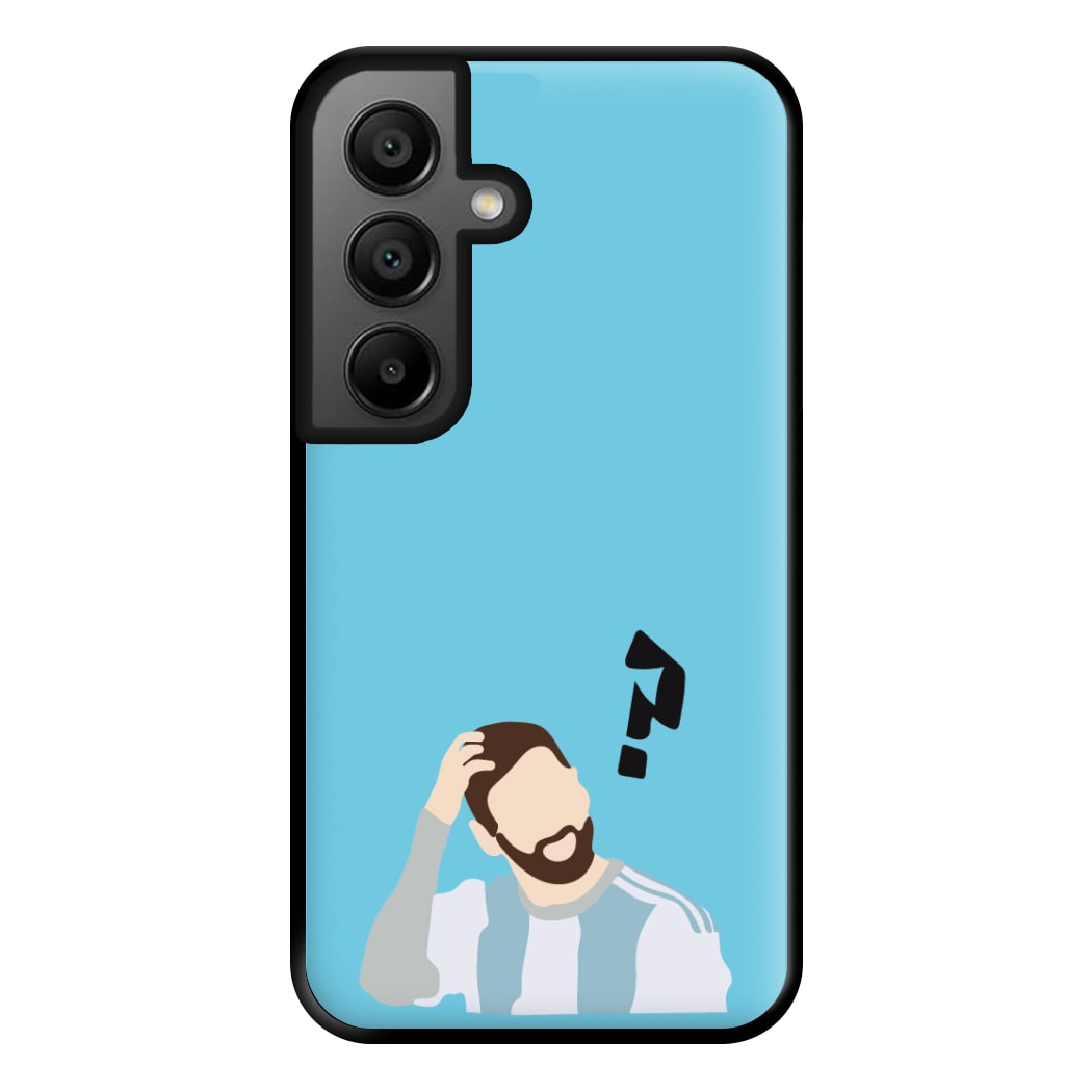 Question Mark - Messi Phone Case for Google Pixel 8