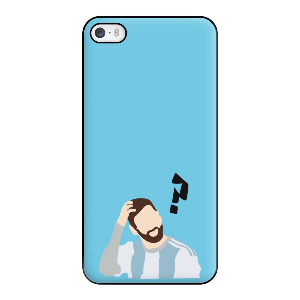 Question Mark - Messi Phone Case for iPhone 5 / 5s / SE 2016