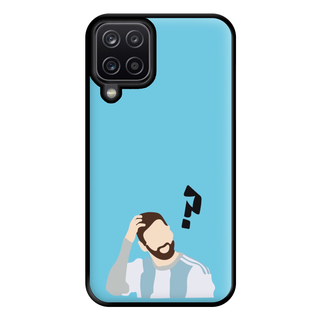 Question Mark - Messi Phone Case for Galaxy A12