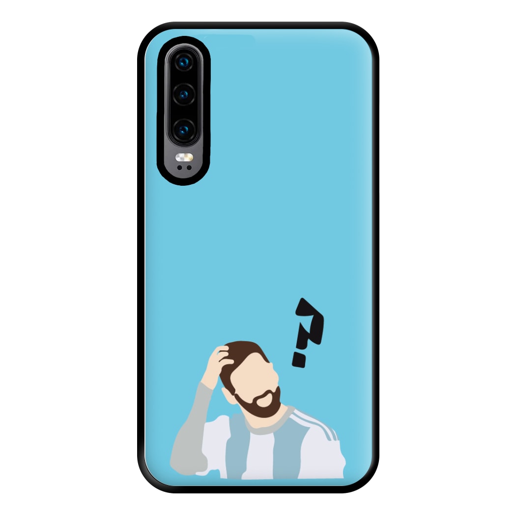 Question Mark - Messi Phone Case for Huawei P30