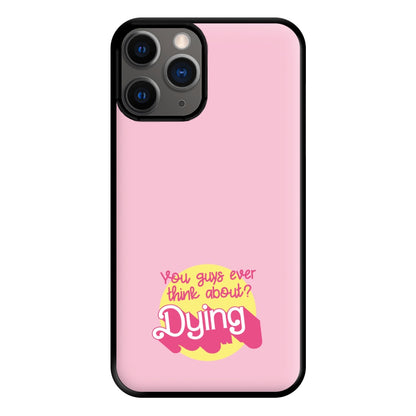 Do You Guys Ever Think About Dying? - Margot Phone Case for iPhone 12 Pro Max