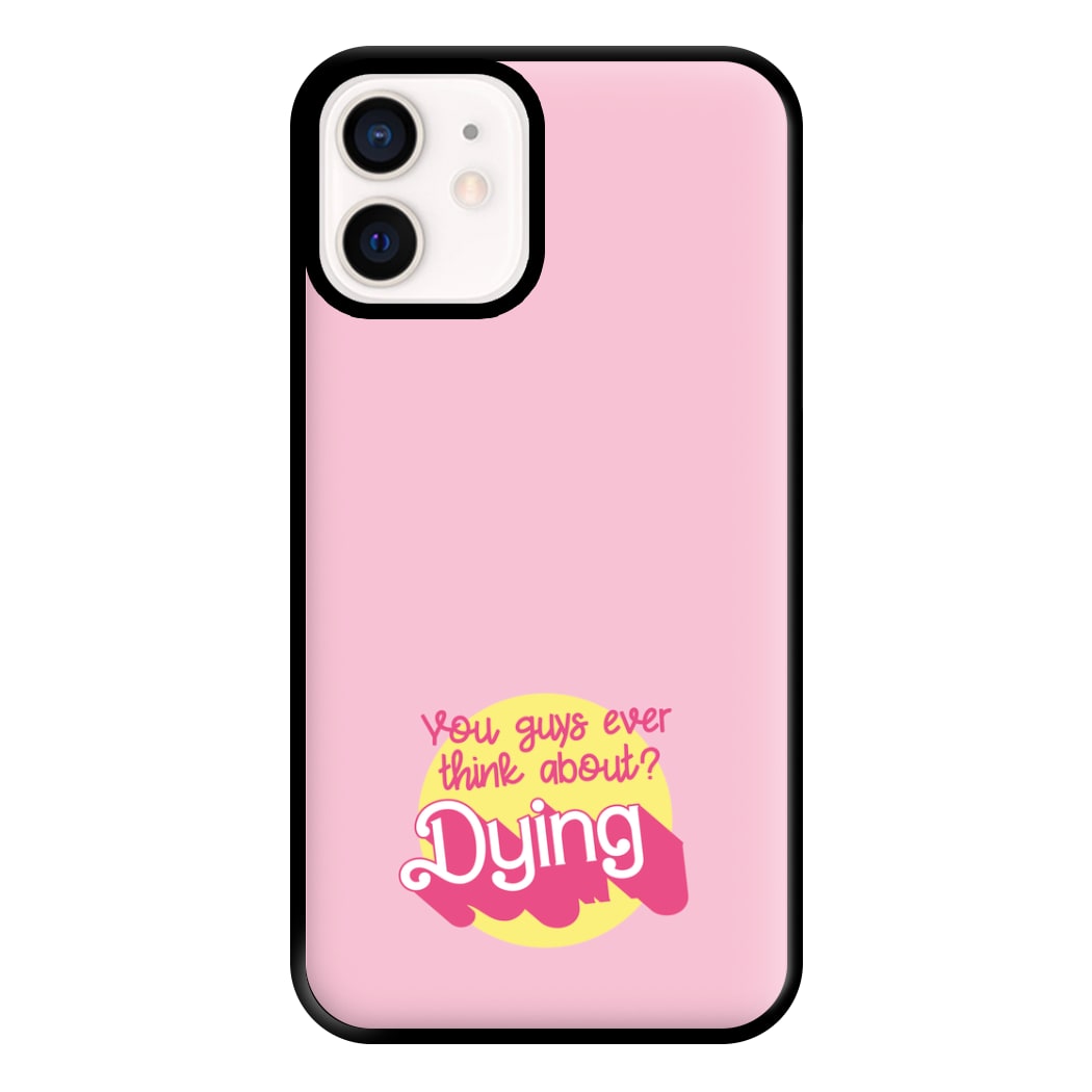 Do You Guys Ever Think About Dying? - Margot Phone Case for iPhone 13 Mini