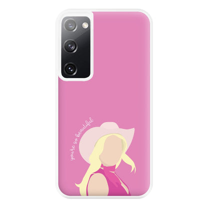 You're So Beautiful - Margot Phone Case for Galaxy S20