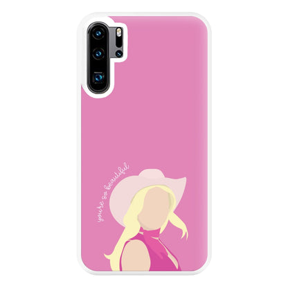 You're So Beautiful - Margot Phone Case for Huawei P30 Pro