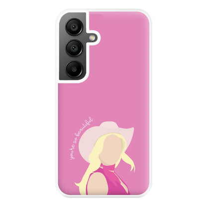 You're So Beautiful - Margot Phone Case for Galaxy A55