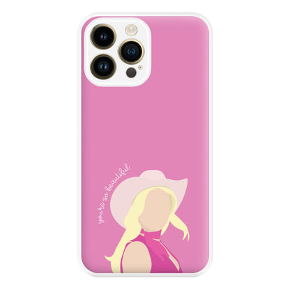 You're So Beautiful - Margot Phone Case for iPhone 14 Pro Max