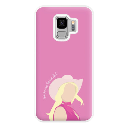 You're So Beautiful - Margot Phone Case for Galaxy S9 Plus