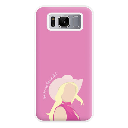 You're So Beautiful - Margot Phone Case for Galaxy S8 Plus