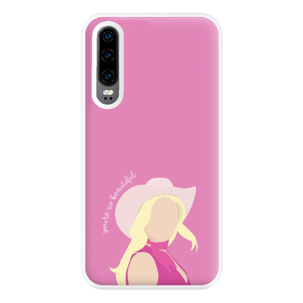 You're So Beautiful - Margot Phone Case for Huawei P30