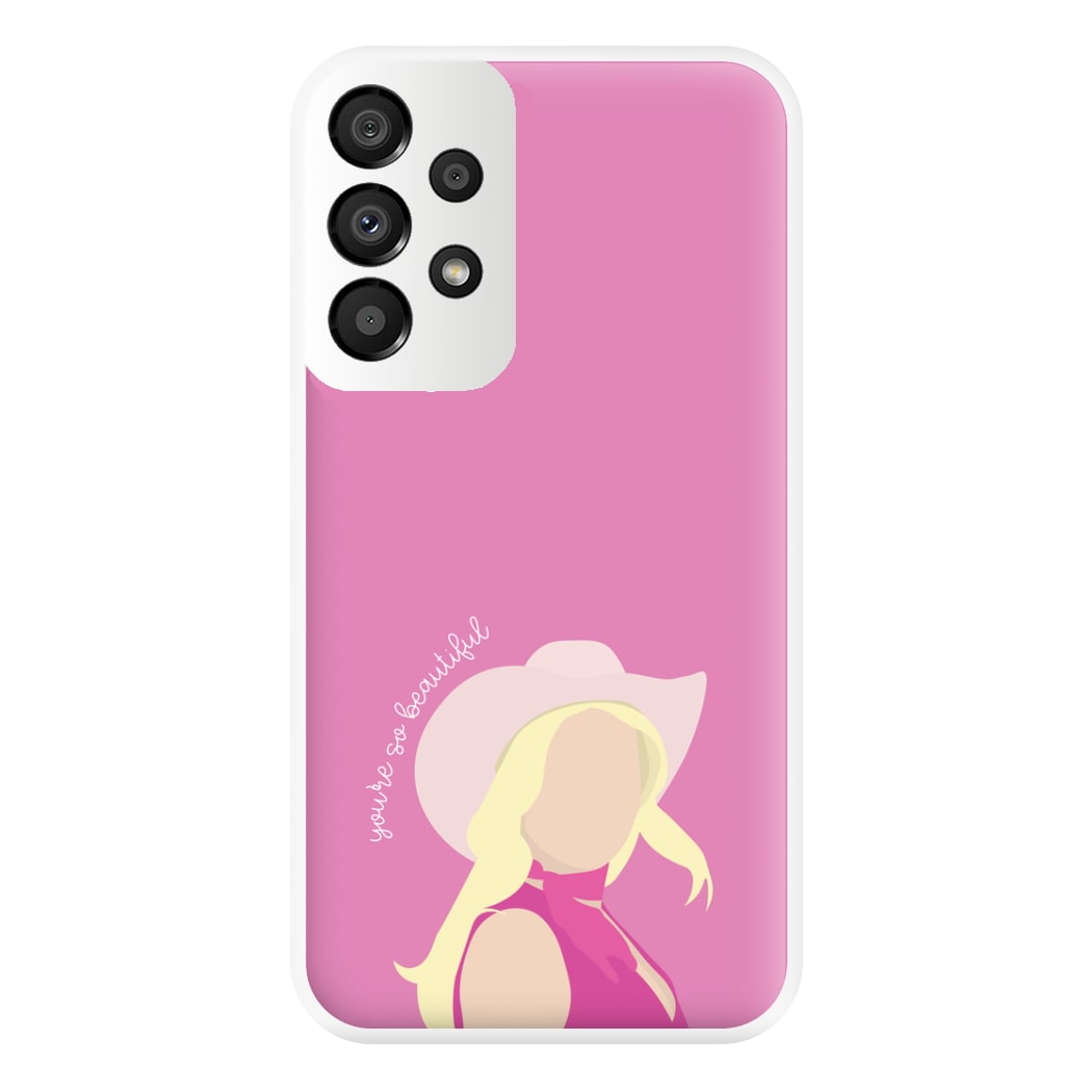 You're So Beautiful - Margot Phone Case for Galaxy A33