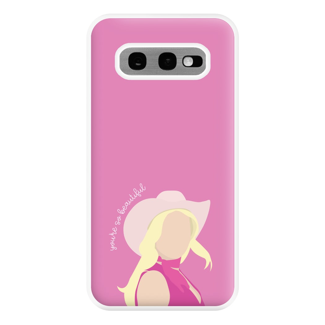 You're So Beautiful - Margot Phone Case for Galaxy S10e