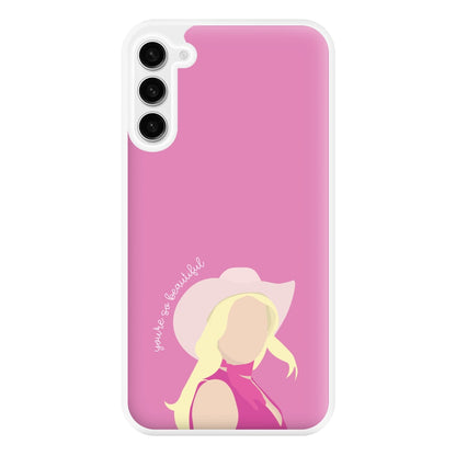 You're So Beautiful - Margot Phone Case for Galaxy S23FE