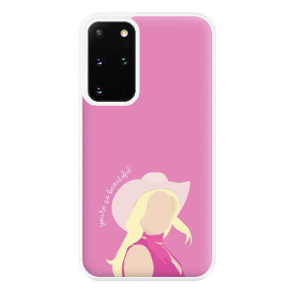 You're So Beautiful - Margot Phone Case for Galaxy S20 Plus