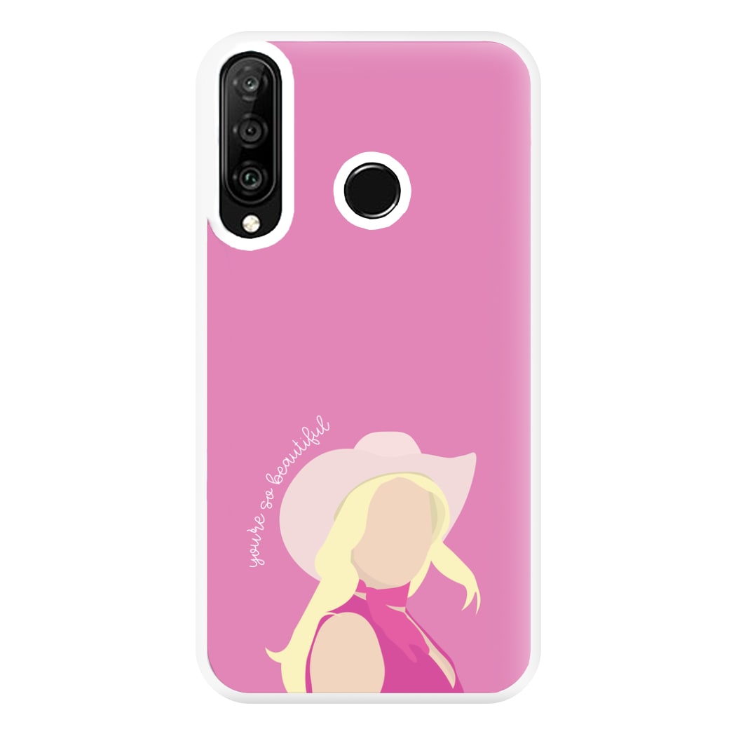 You're So Beautiful - Margot Phone Case for Huawei P30 Lite