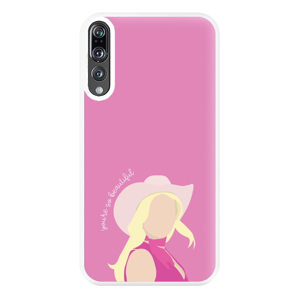 You're So Beautiful - Margot Phone Case for Huawei P20 Pro