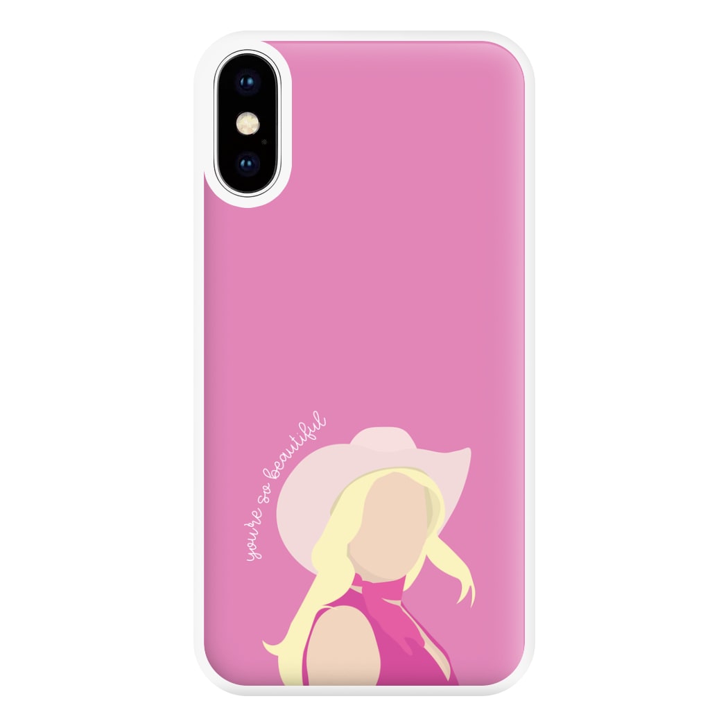 You're So Beautiful - Margot Phone Case for iPhone XS Max