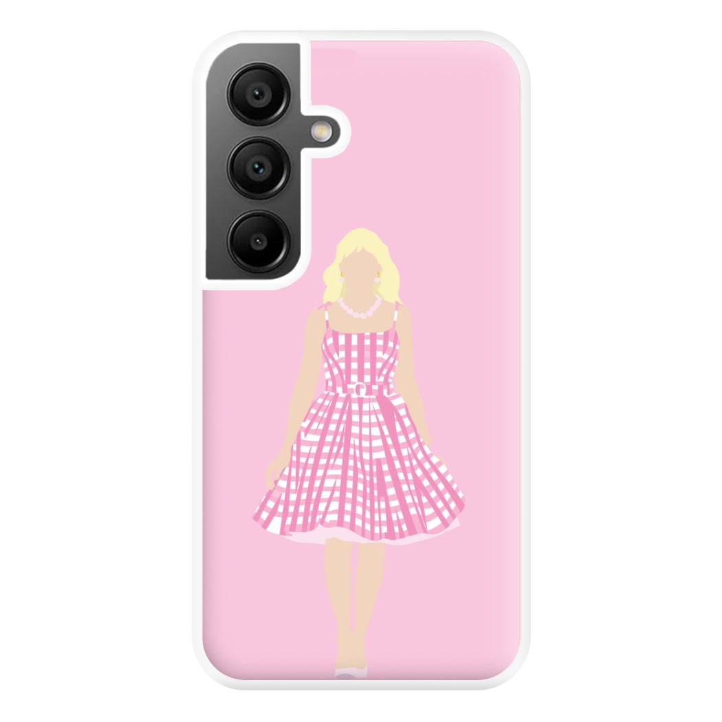 Pink Dress - Margot Phone Case for Galaxy A55