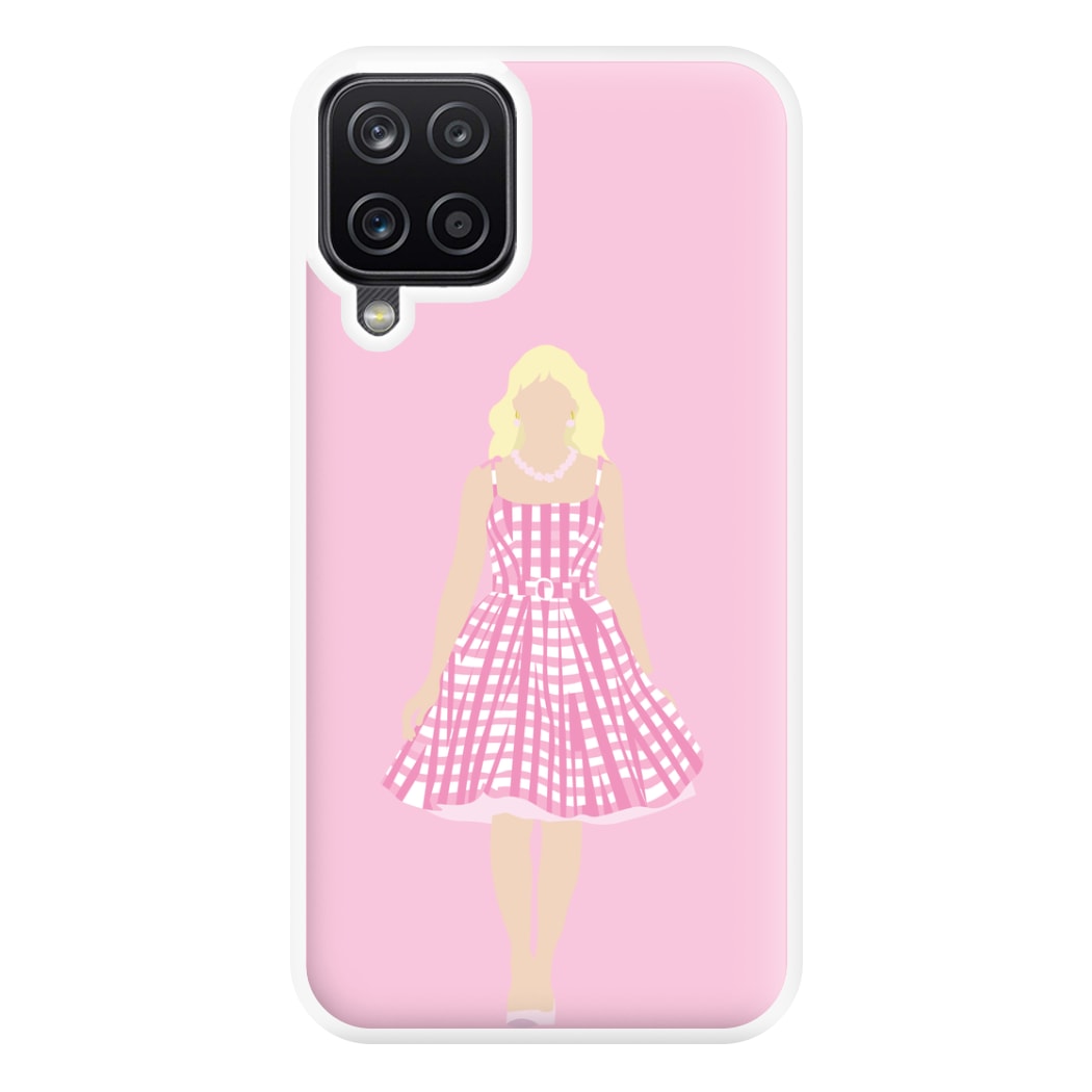 Pink Dress - Margot Phone Case for Galaxy A12