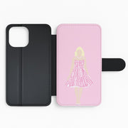 Pink Dress - Margot Flip / Wallet Phone Case 2