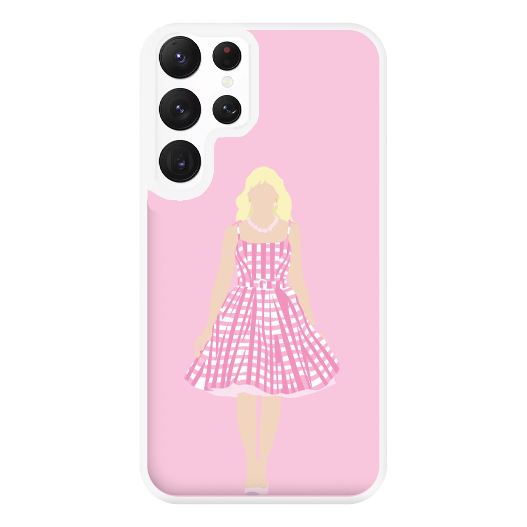 Pink Dress - Margot Phone Case for Galaxy S22 Ultra