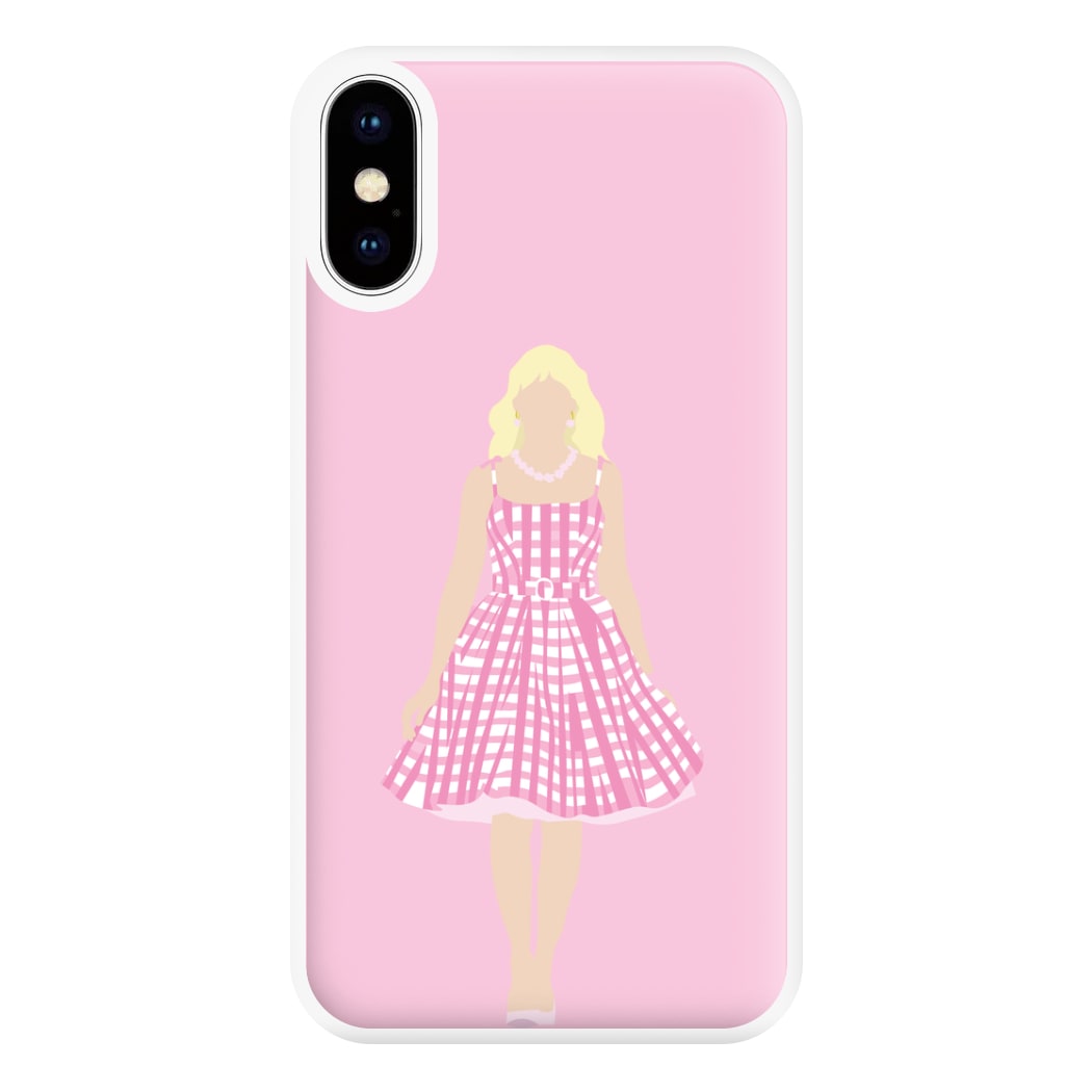 Pink Dress - Margot Phone Case for iPhone XS Max