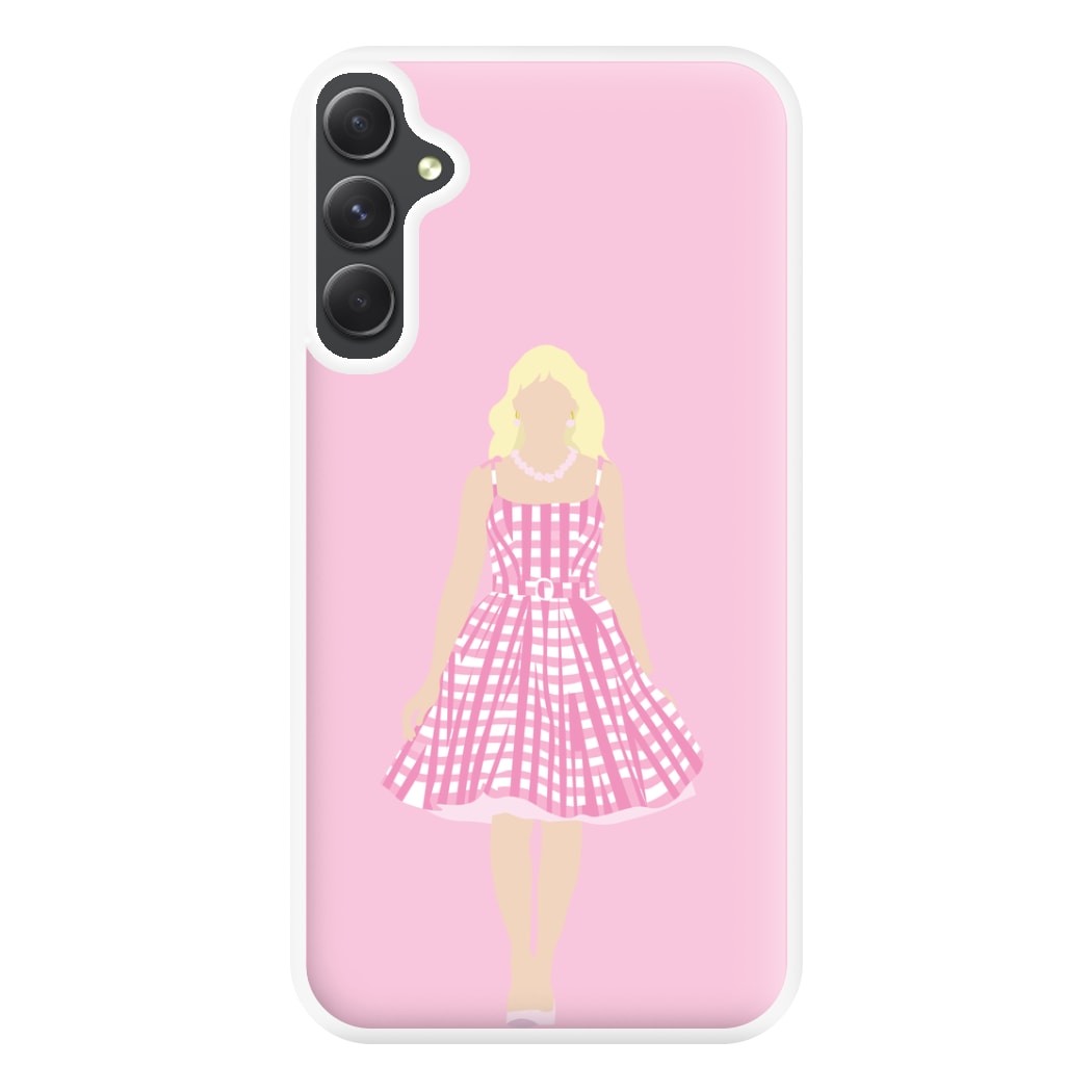 Pink Dress - Margot Phone Case for Galaxy A54