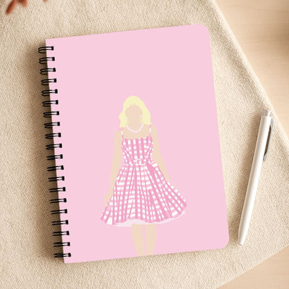 Pink Dress - Margot Notepad