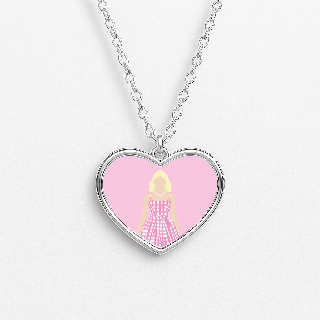 Pink Dress - Margot Necklace