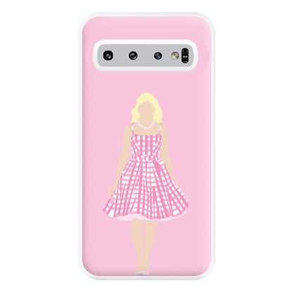 Pink Dress - Margot Phone Case for Galaxy S10 Plus